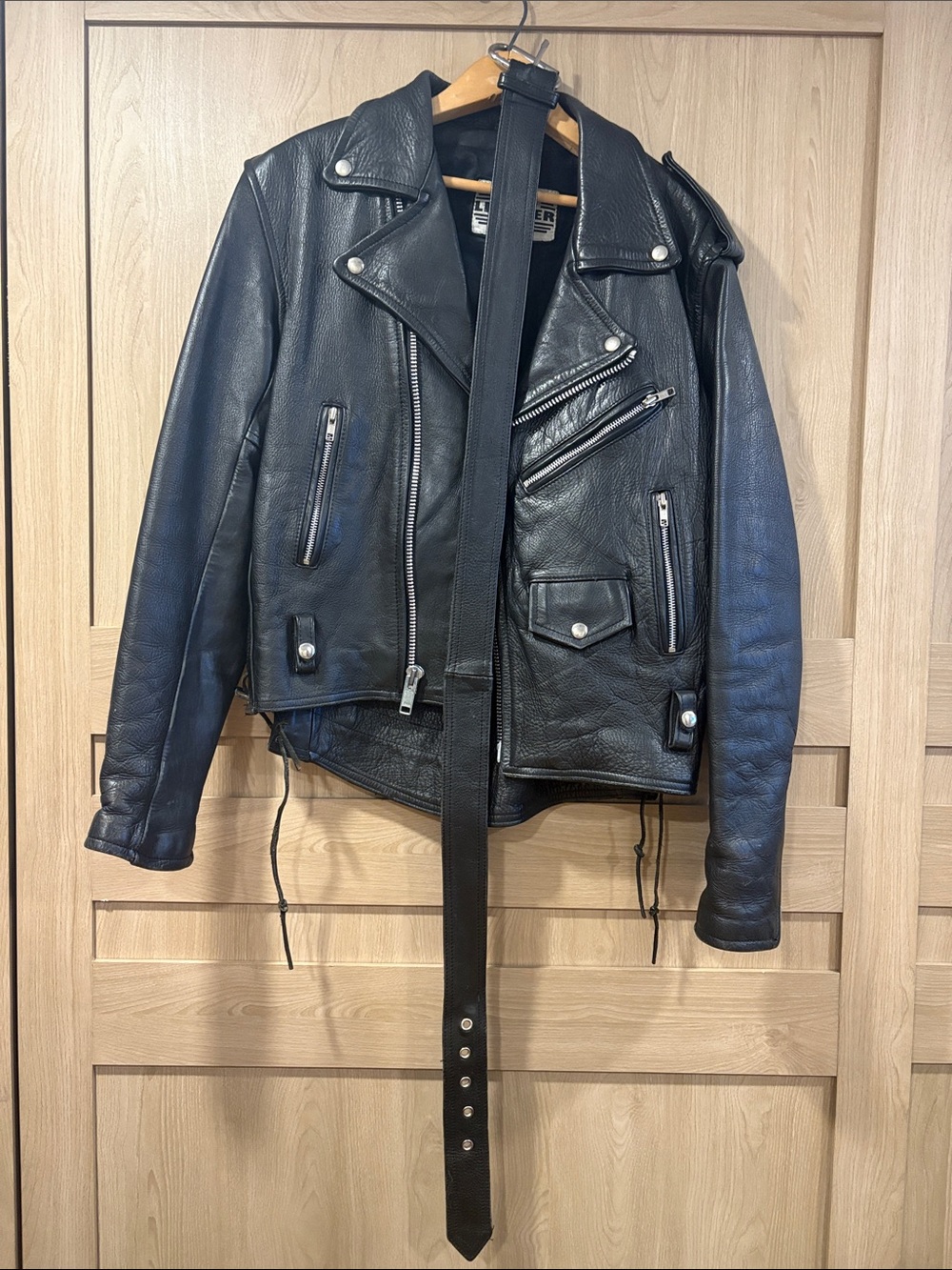 Pro Sport Leather Mens Jacket